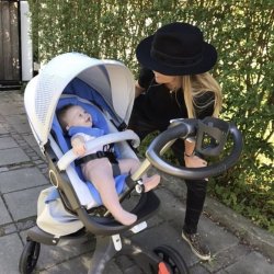 sur Igangværende Håndskrift Nina har testet Stokke® Trailz™ med terrænhjul | Baby | Testfamilien