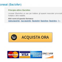 Ordinare baclofene generico