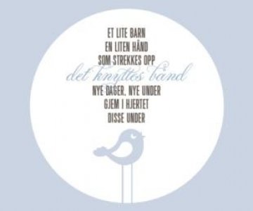 Dikt Til Dapsbarnet Fra Besteforeldre Rogalands Mikallundin33
